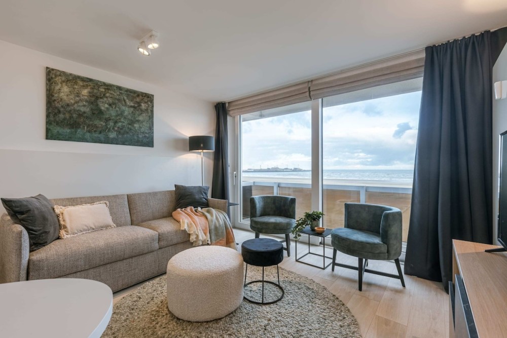 Apartment 1 bedroom with sea view