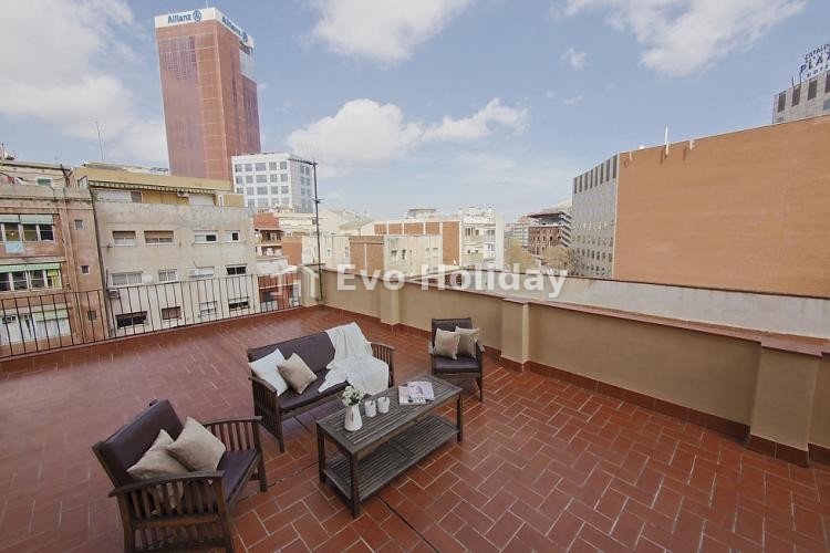 Luxurious penthouse duplex