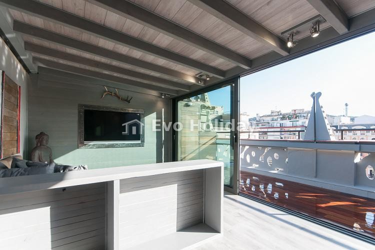 Luxury attic with private terrace